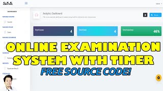 Online Examination System With Timer using PHP MySQL | Free Source Code Download screenshot 4