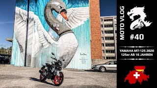 Moto Vlog 40 Yamaha Mt 125 Im Test 125er Ab 16 Jahren Ab 21 Auch In Der Schweiz Youtube