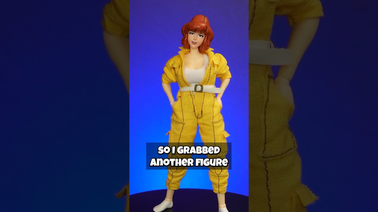 Custom April O’Neil Figure 
