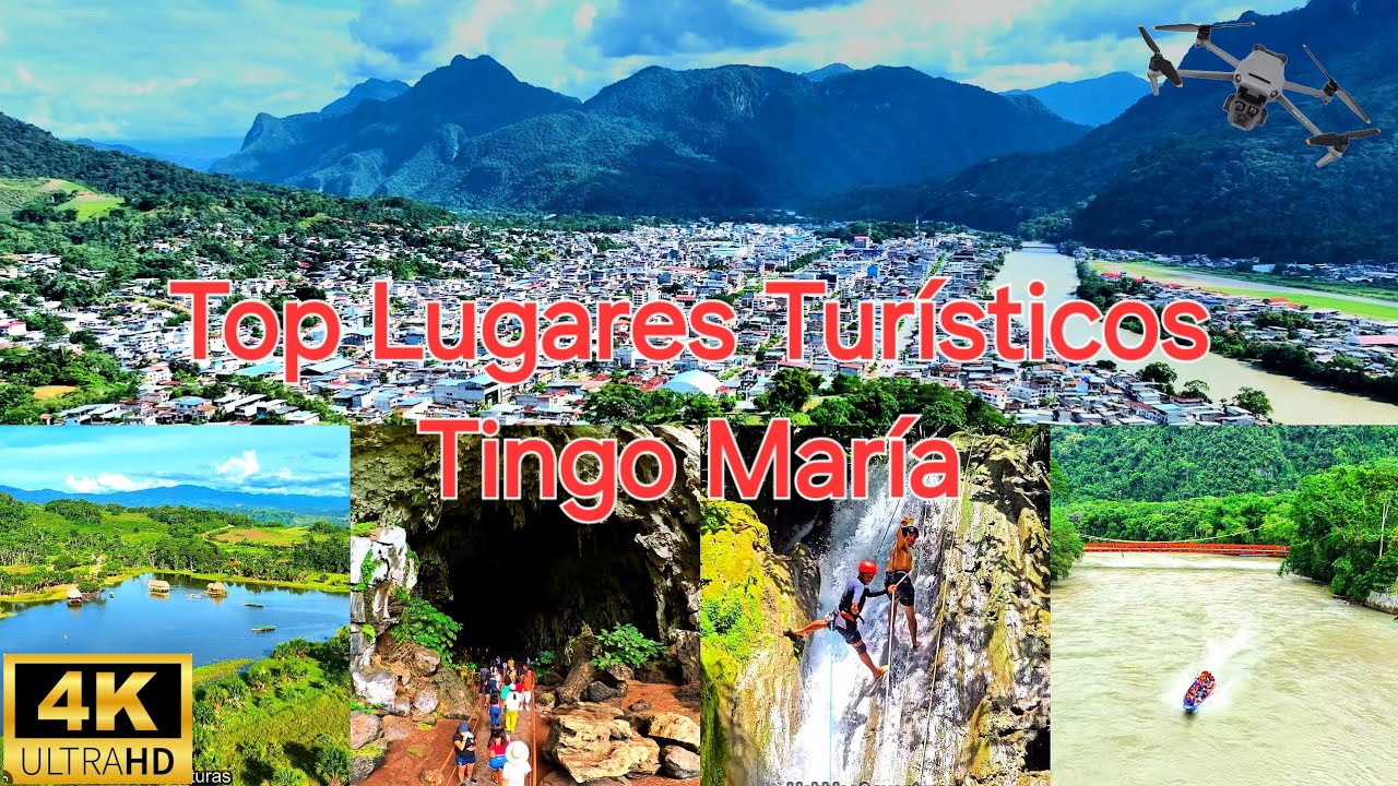 Top 05 Lugares Turísticos de Tingo María Huánuco Perú 🇵🇪 2024