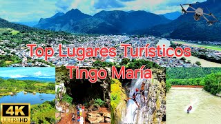 Top 05 Lugares Turísticos de Tingo María Huánuco Perú  2024