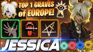 Jessica TOP 1 Graves of EUROPE! - Deadlock Pro Gameplay &amp; Guides [Watch &amp; Learn]