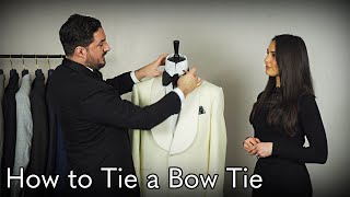How to Tie a Bow Tie (Traditional & Cheat Methods)