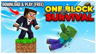 How to Download One Block in Minecraft PE & Java (Free & Easy)!! screenshot 3