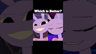DIGITAL CIRCUS Slickback MEME 1 vs 2  DIMENSION DIRECTOR ANIMATION #shorts