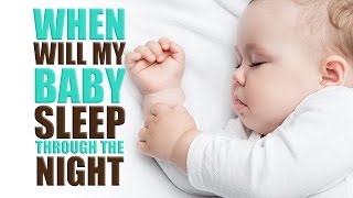 If there's a million dollar question for new parents, "when can we
expect our baby to sleep through the night," is almost certainly it.
big contributor ...