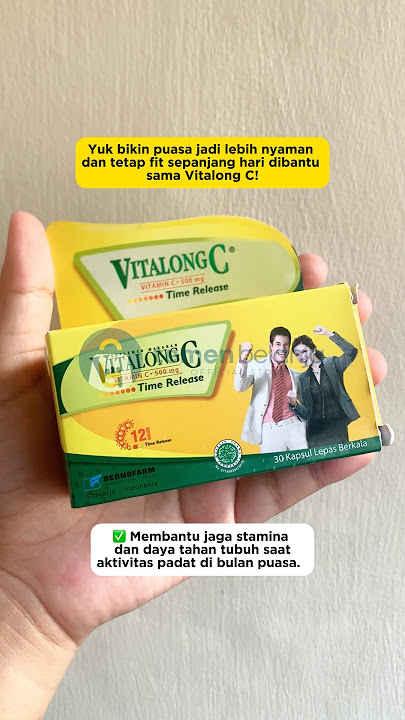 Yuk stok dan rasain manfaat Vitalong C nya! 👍 #ramadanekstraseru #racuntemen #vitaminc