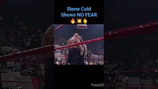 Stone Cold Shows NO FEAR 🔥💥🖕 #316day #austin316 #wwe