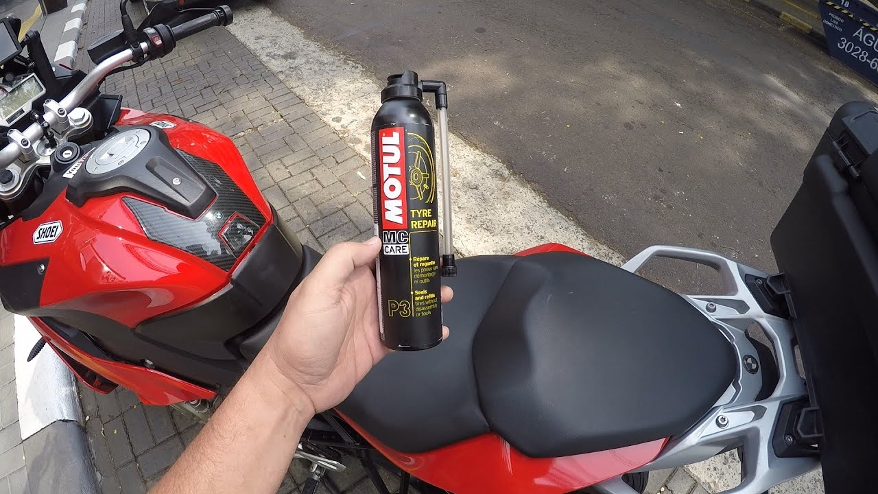 S1000 XR - TESTAMOS O MOTUL P3 TYRE REPAIR