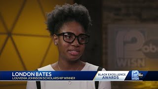 Black Excellence Award winner: London Bates
