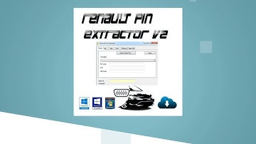Renault Pin Extractor V2 + Psa Engine Ecu Code key pin softwares - instant download
