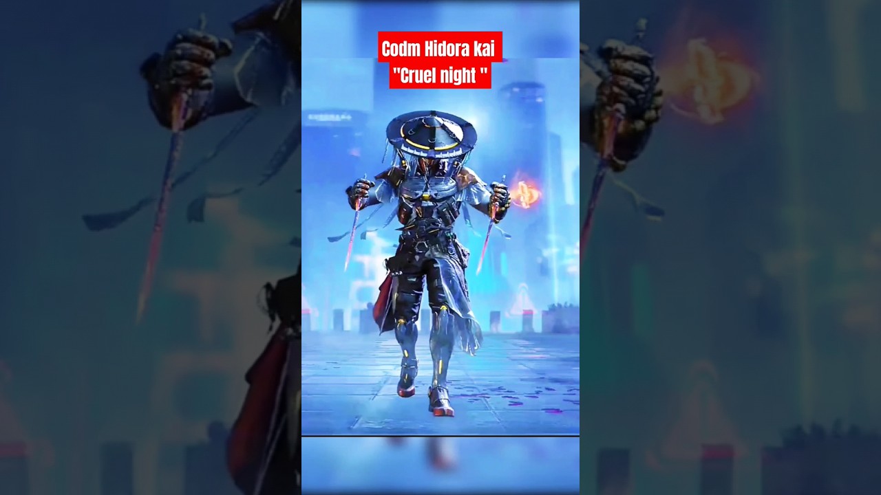 CODM Legendary character HIDORA KAI || New mele SAI 