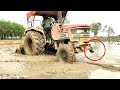 3 While Tractor Shaktiman Rotavator Puddling | তিন চাকায়  ট্র্যাক্টর চালানো | Tractor bangla