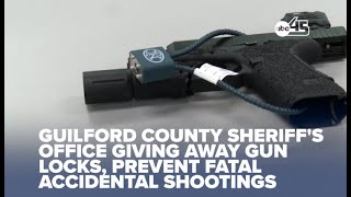 Guilford County Sheriff's Office giving away gun locks, prevent fatal accidental shootings