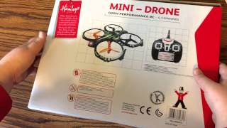 Sammentræf farvning kjole Unboxing Hamleys mini drone quadcopter- Best budget quad for the first time  flyer. - YouTube