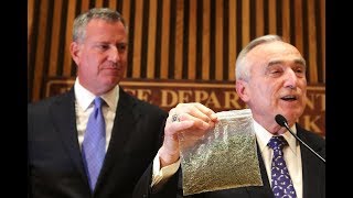 De Blasio, a longtime opponent of legalizing recreational weed, will instruct the NYPD to stop publi