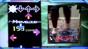 DDR Universe 3 (Stepmania 5) Lament Configuration Expert AAA PFC (with footcam)