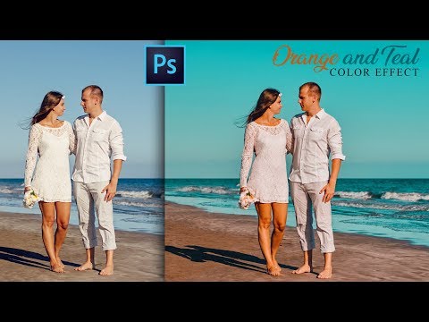 Orange and Teal Color Grading | Photoshop Tutorial