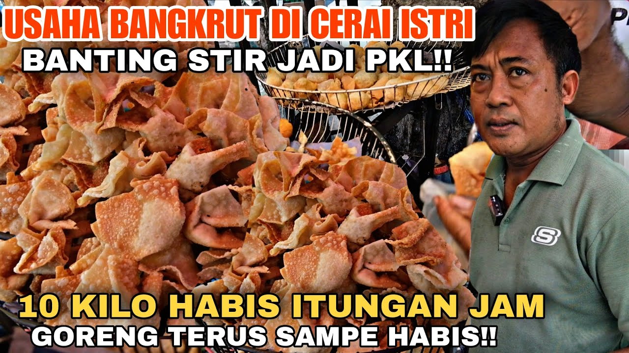 BANTING STIR JUALAN KAKI LIMA!! USAHA BANGKRUT DI CERAI ISTRI, kini USAHA kecil LEBIH MENJANJIKAN