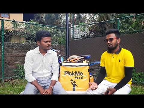 Food Delivery Part Time Jobs | University Students Part-Time Work Life | Uber & PickMe Jobs