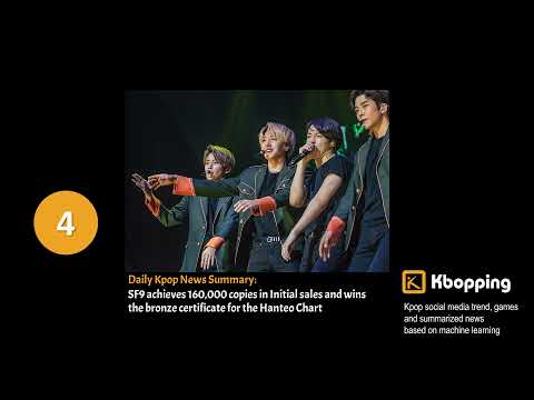 BTS, Seventeen, SF9, P1Harmony | Kbopping's Daily Kpop News Summary - Jan. 5, 2022