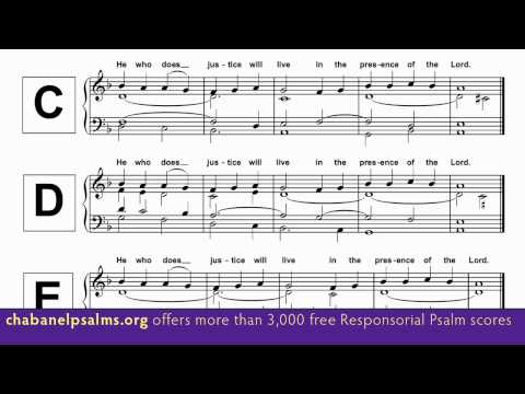 Free Responsorial Psalm  16th Sunday in Ordinary T...