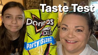 Taste Test! Tangy Pickle Doritos