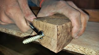 How To Use Double End Threaded Screw To Join Wood Easy Way