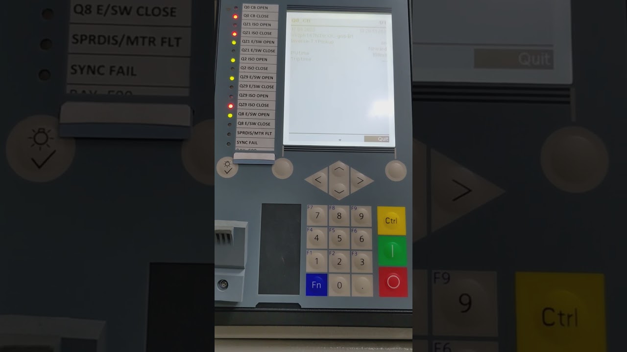 Reset relay SIEMENS SIPROTEC 7SJ85