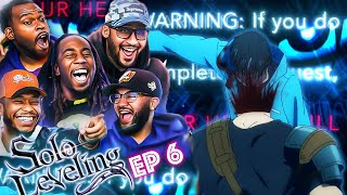 Solo Leveling Ep 6 Reaction! Sung Jin Woo Catches His First Body!