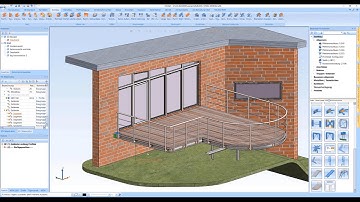 HiCAD 2019 | SP2: Curved railings and dividing handrails
