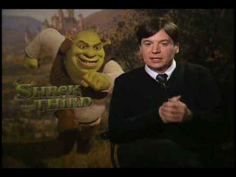 mike myers voice of shrek mike myers interview for shrek the third youtube mike myers voice of shrek mike myers interview for shrek the third youtube