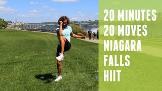 20 Minute HIIT Workout | 20 Exercises | Niagara Falls | The Body Coach