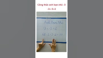 Toán tư duy Finger math nhật cho bé bài 14 công thức anh bạn nhỏ -4|Toán tư duy cô Giàu #shorts
