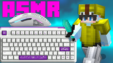 [Shaders] Thocky Keyboard + Mouse Sounds ASMR || Pikanetwork Bedwars