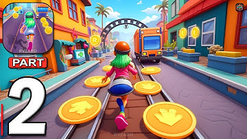 Street Rush - Running Game - Gameplay Walkthrough Part 2 - Subway Street Rush (Android, iOS)