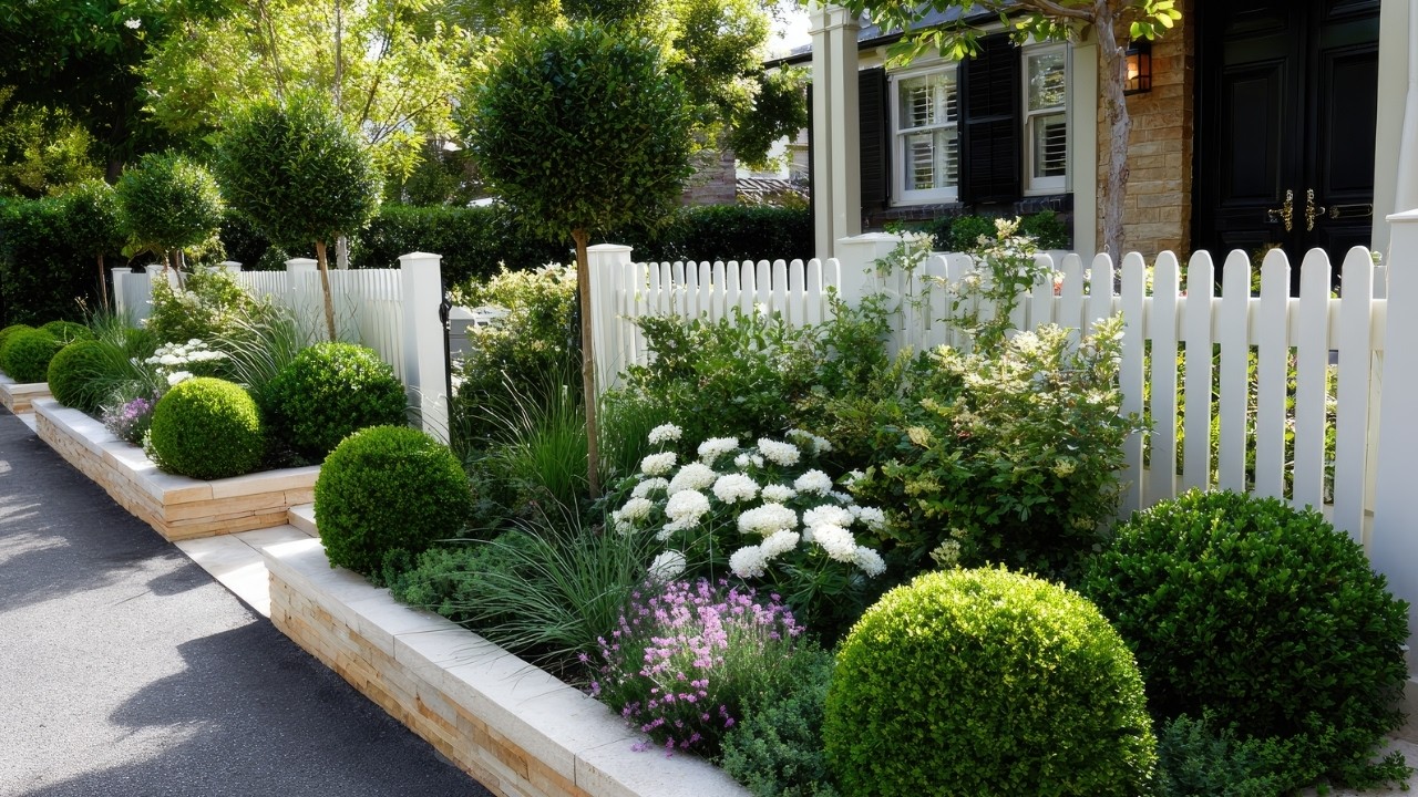 50 Soft, Cozy, and Elegant Front Yard Garden and Fence Ideas on a Budget