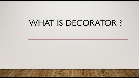 Python Interview questions|Decorator