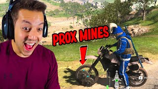 Trolling with Proximity Mines in Warzone!