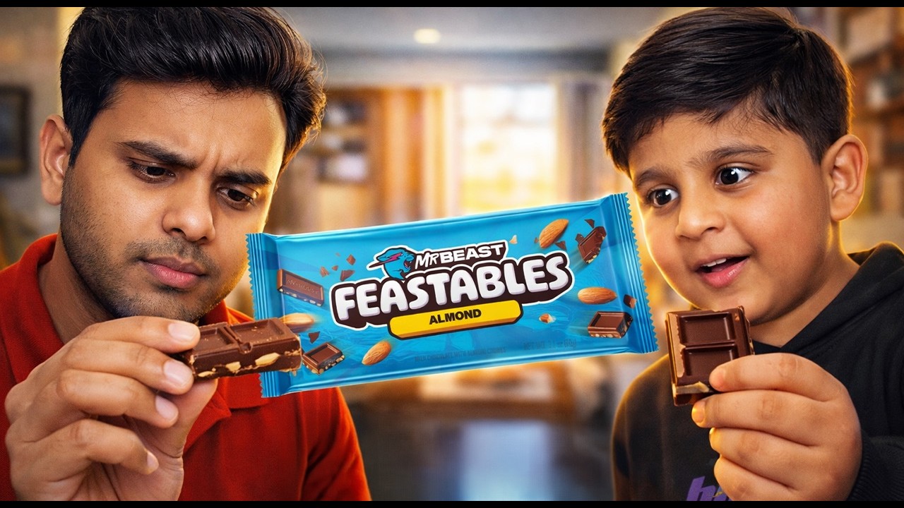 We Tried @MrBeast  Feastables – Honest Reaction!