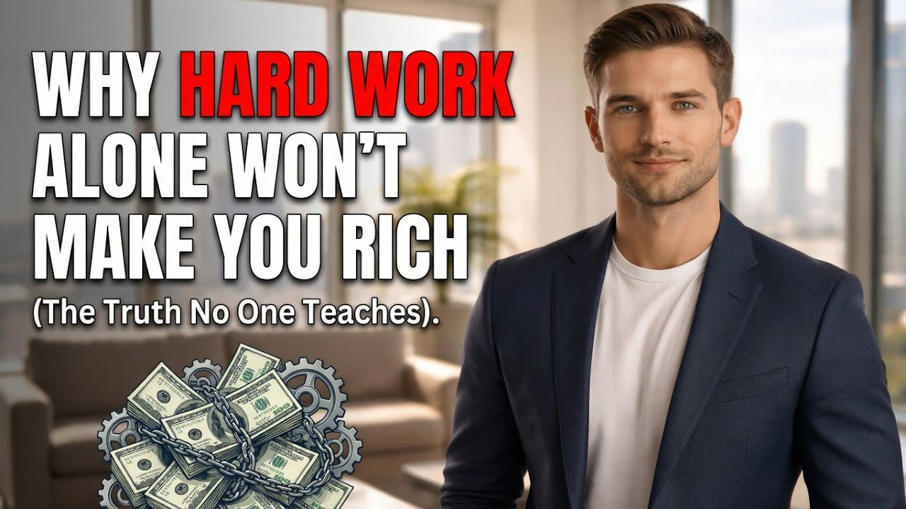 Why Hard Work Alone Won’t Make You Rich (The Truth No One Teaches
