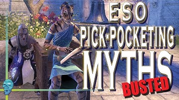 ESO PICK-POCKETING: Are you making it harder than it has to be? #eso | Tamriel_Tidbits