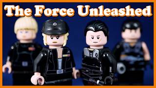 Custom Lego Star Wars The Force Unleashed Starkiller & Juno Eclipse Minifigure Review | AVFigures
