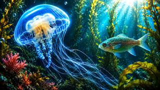 The Electric Jellyfish That Lights Up the Ocean - Wonders of Creation (AI)