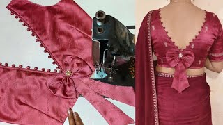 Blouse Designsnew V Neck Blouse Design Cutting & Schingबलउज डजइन Blouse Back Neck Design
