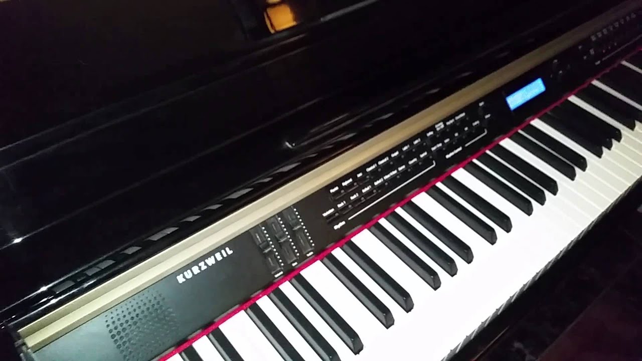 Video DEMO Piano Kurzweil YouTube