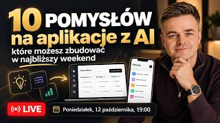 10 pomysłów na aplikacje z AI, które możesz zbudować w najbliższy weekend
