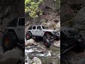 Jeep Monster Tak Takut Sungai Deras #shorts