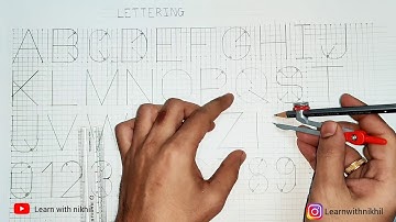 Technisch tekenen | Draw R | Eenvoudige tekentechnieken | Leer met Nikhil