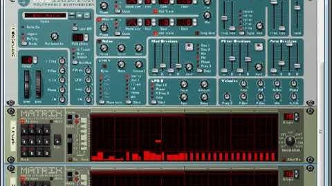 Propellerhead Reason 4.0 Matrix with Subtractor